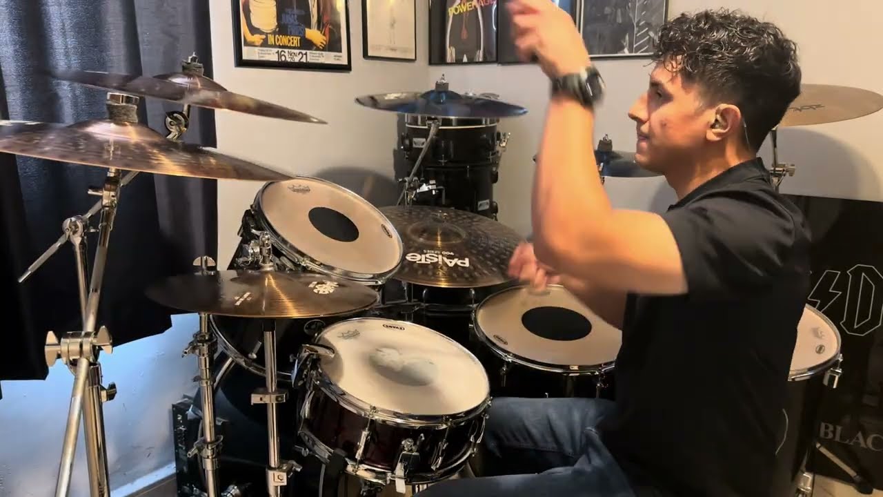 Back in Black (Live 2001) - AC/DC Drum Cover