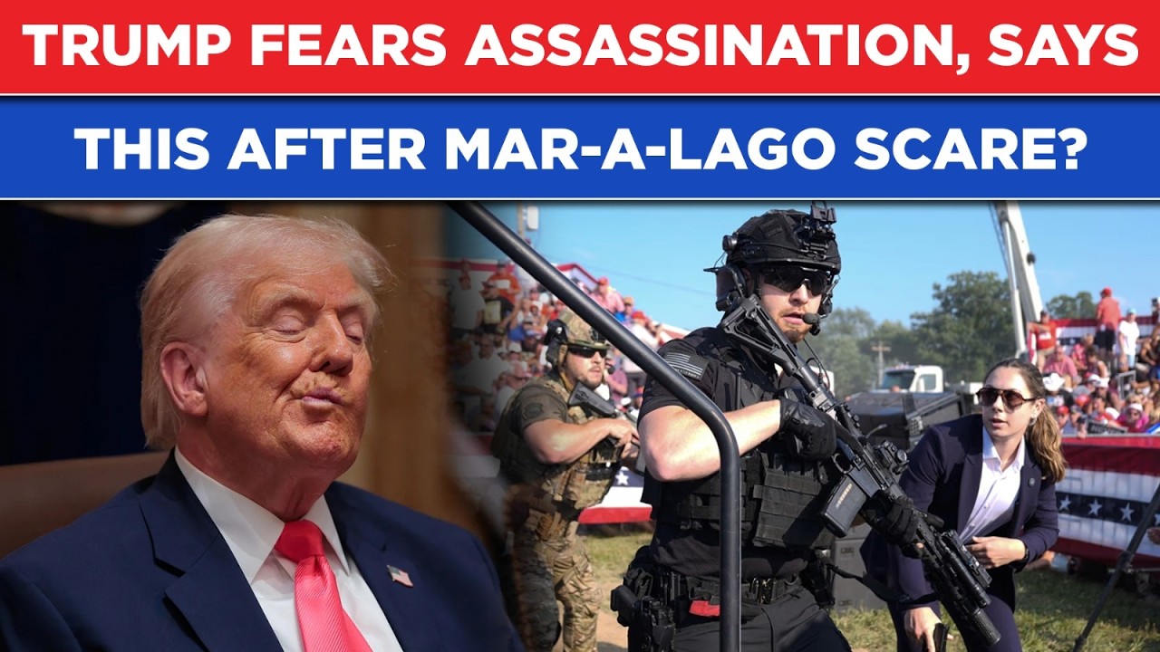 After Mar-A-Lago Scare, Trump Fears His Days Are Numbered| Watch US President Drop This Shocker