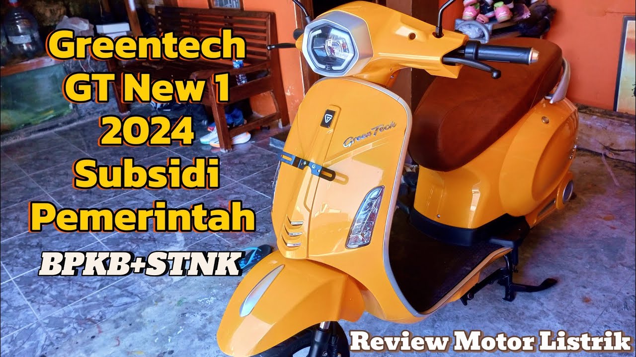 Motor Listrik Greentech GT VP New-1 (Subsidi) 2024