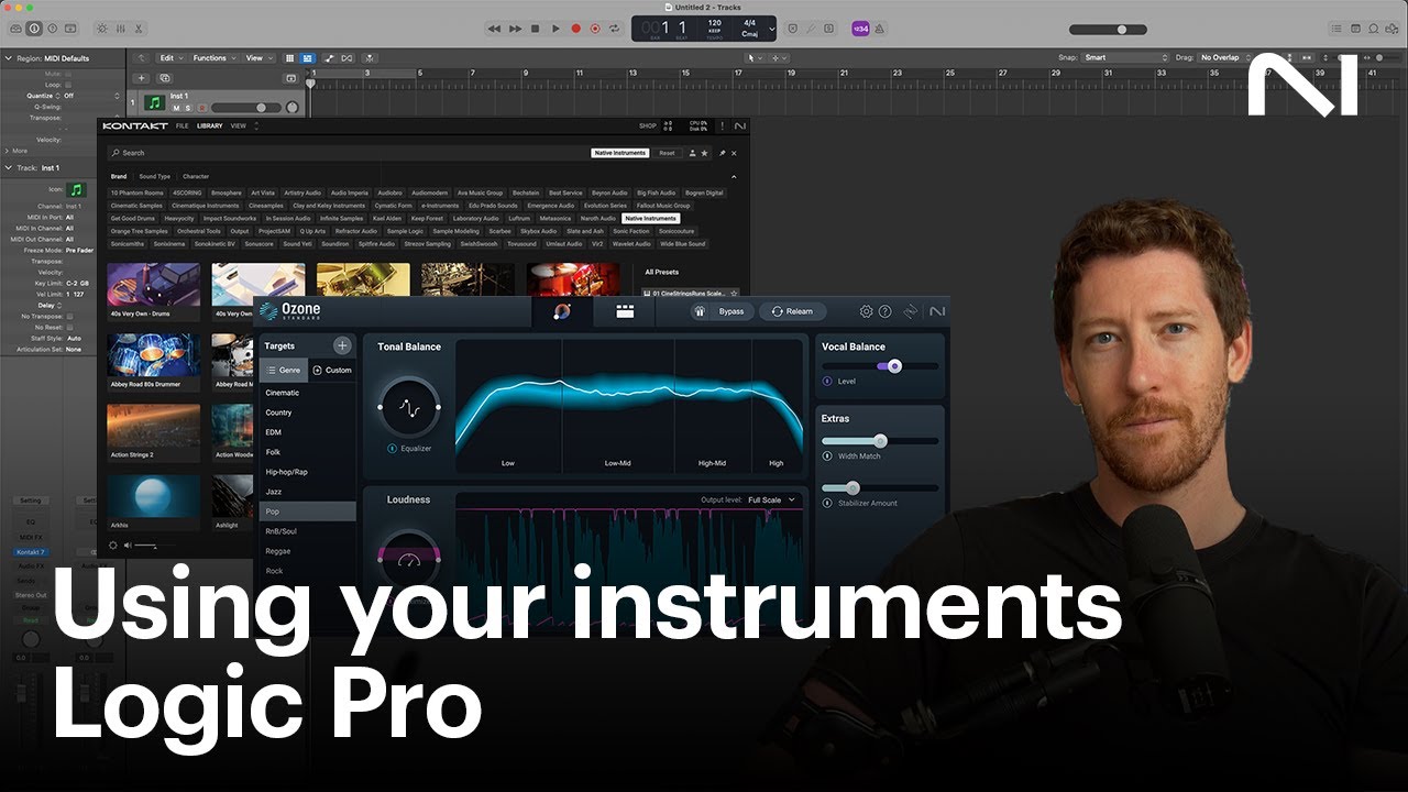How to use Native Instruments tools with Logic Pro | Native Instruments