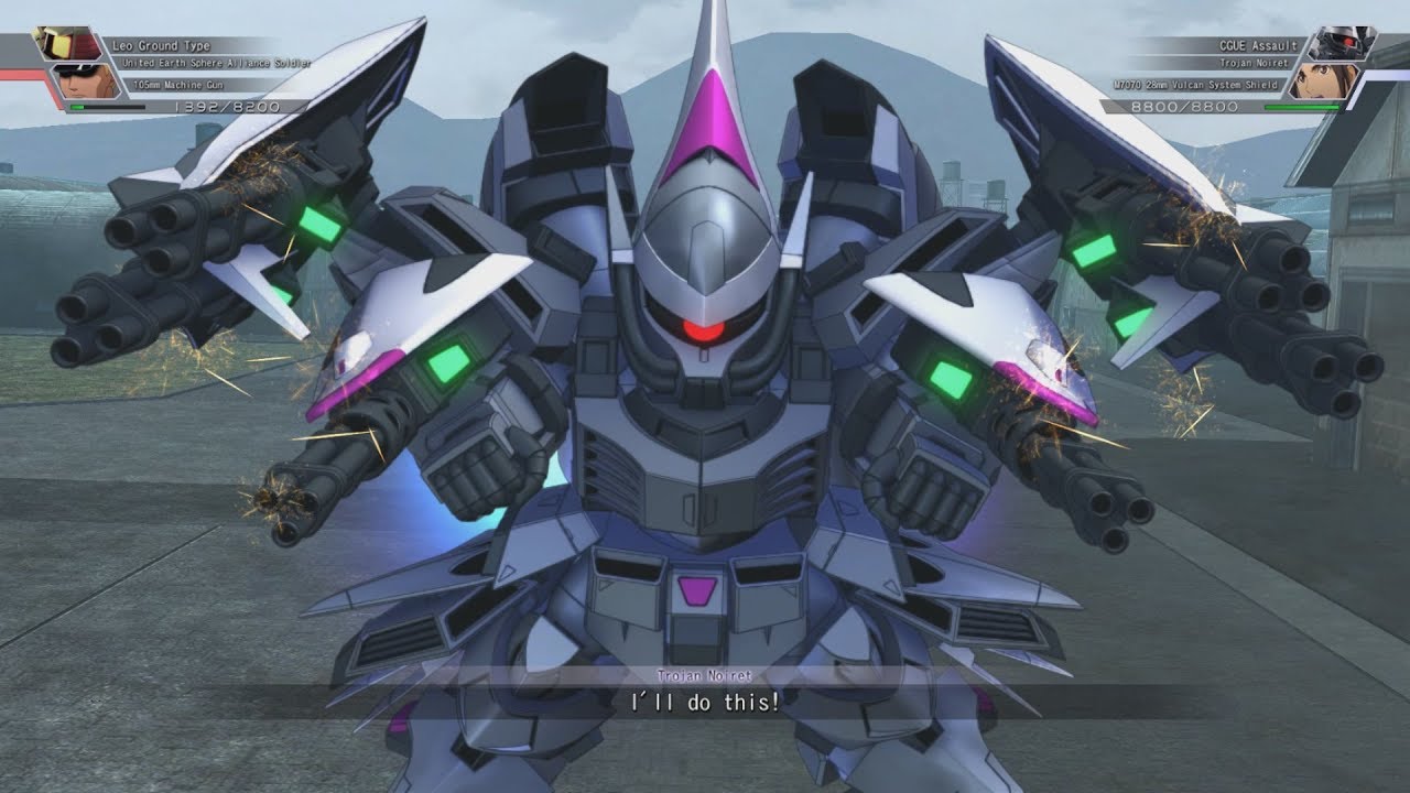 SD Gundam G Generation Cross Rays - CGUE All Ver. Attacks
