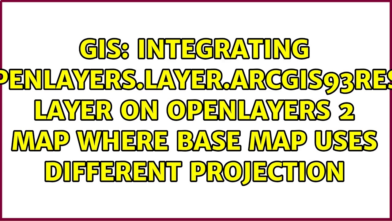 Integrating OpenLayers.Layer.ArcGIS93Rest layer on OpenLayers 2 map where base map uses...