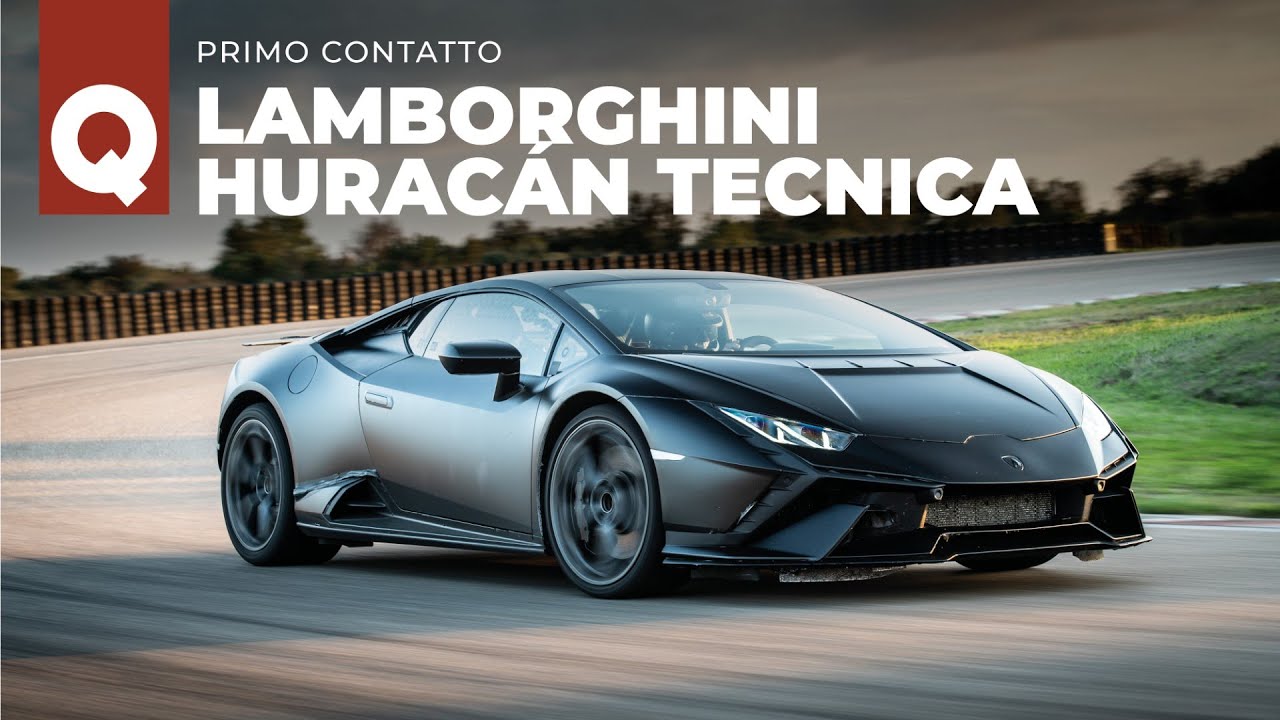 Lamborghini Huracán Tecnica: in pista con la nuova V10 per il fun to drive