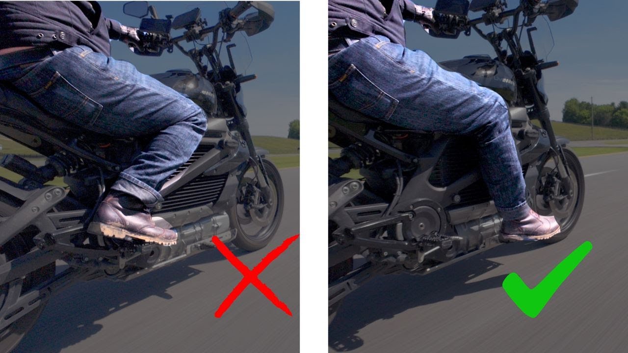 Getting better comfort on the LiveWire One (Skidplate + Highway Pegs)