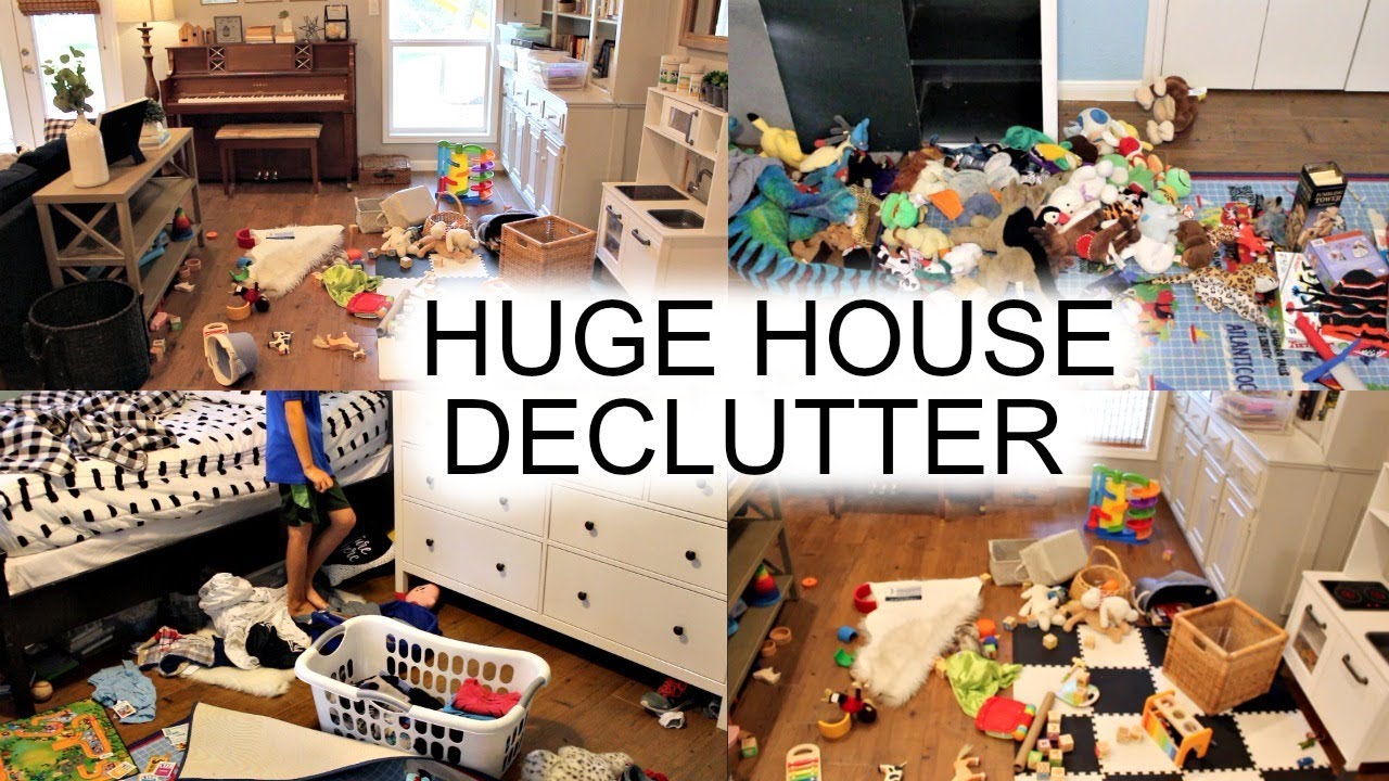 HUGE HOUSE DECLUTTER & ORGANIZATION! DECLUTTER WITH ME!