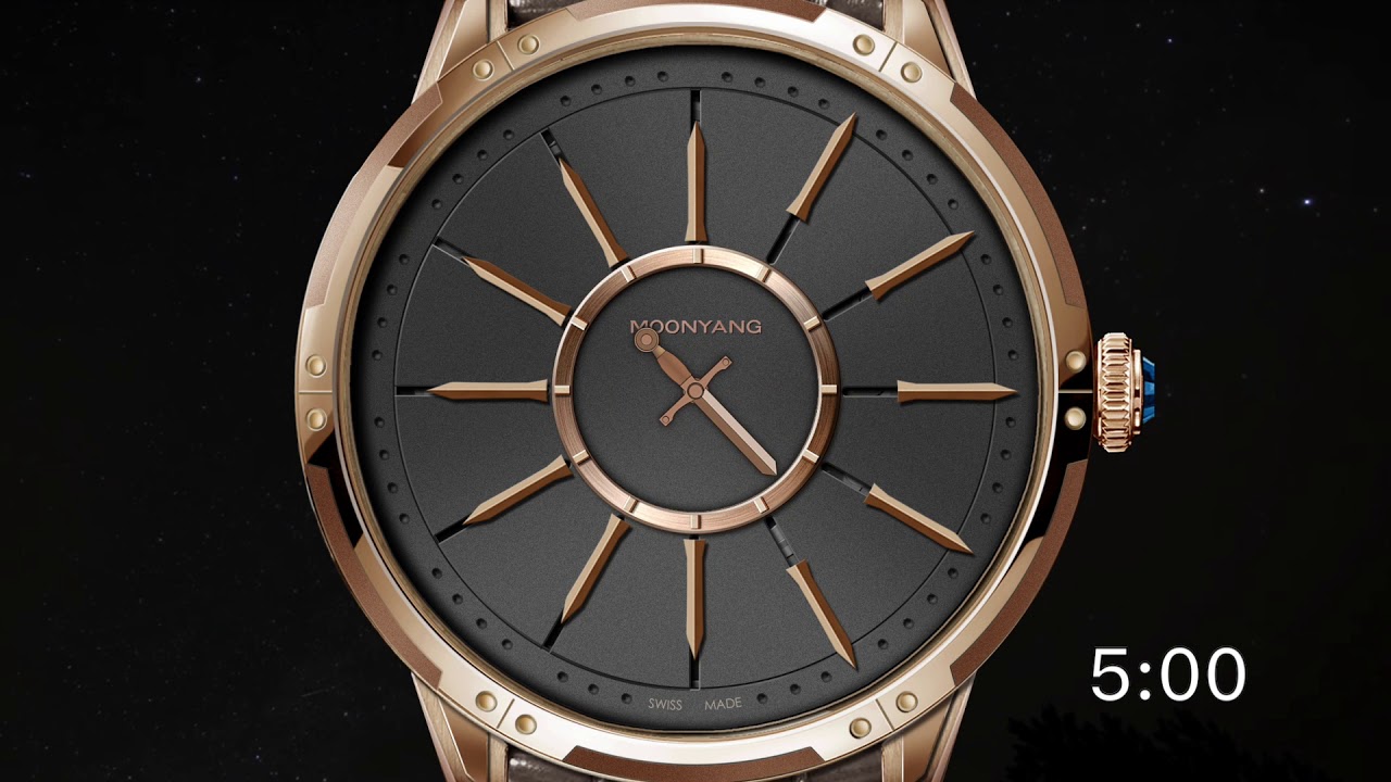 Moonyang wristwatch designed by Sun Lei.