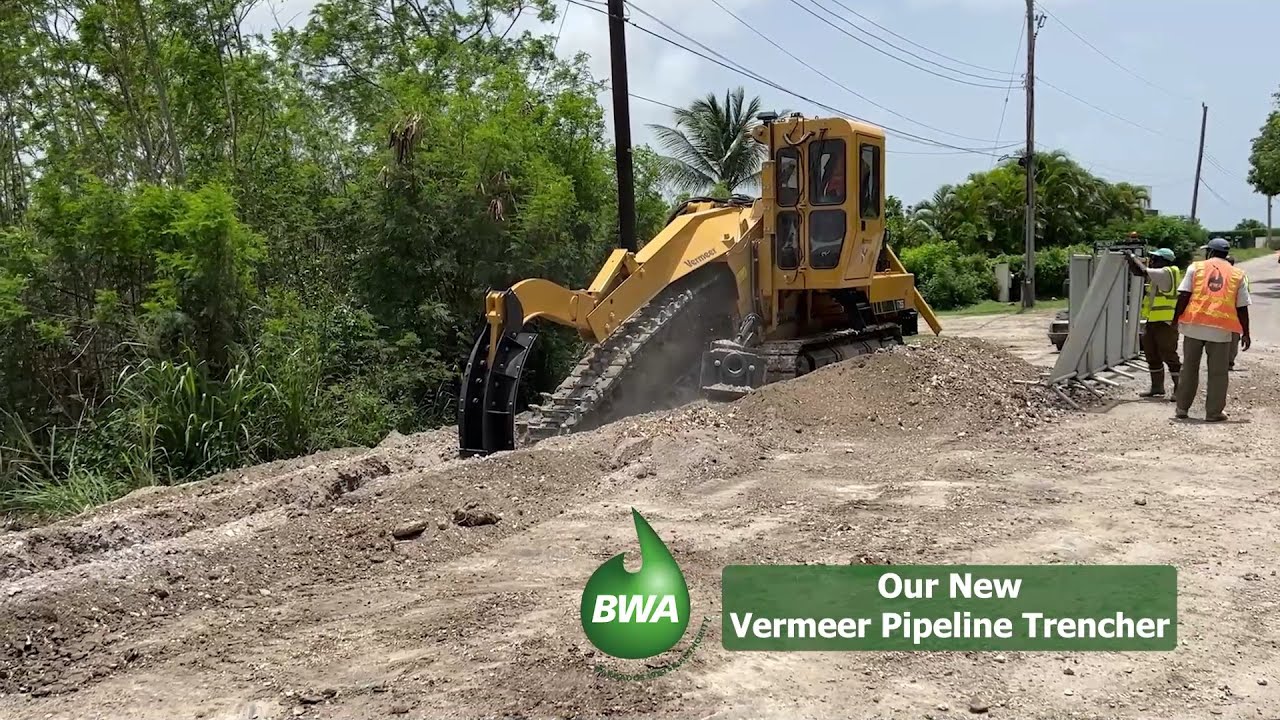 The Barbados Water Authority Has New Equipment
