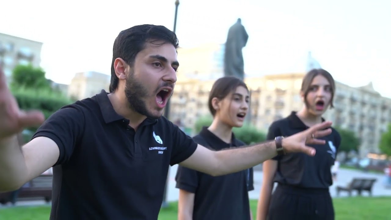 Açıq havada dərs, Aktyor sənəti, səhnə danışığı, vokal. (AİM)