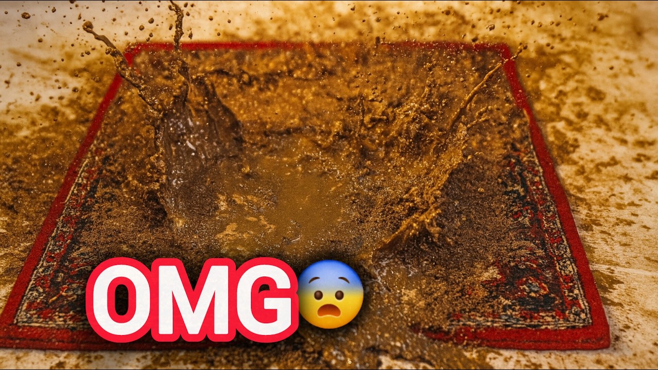 🔥 “Deep Mud ASMR – The moment the carpet disappears under the mud!”