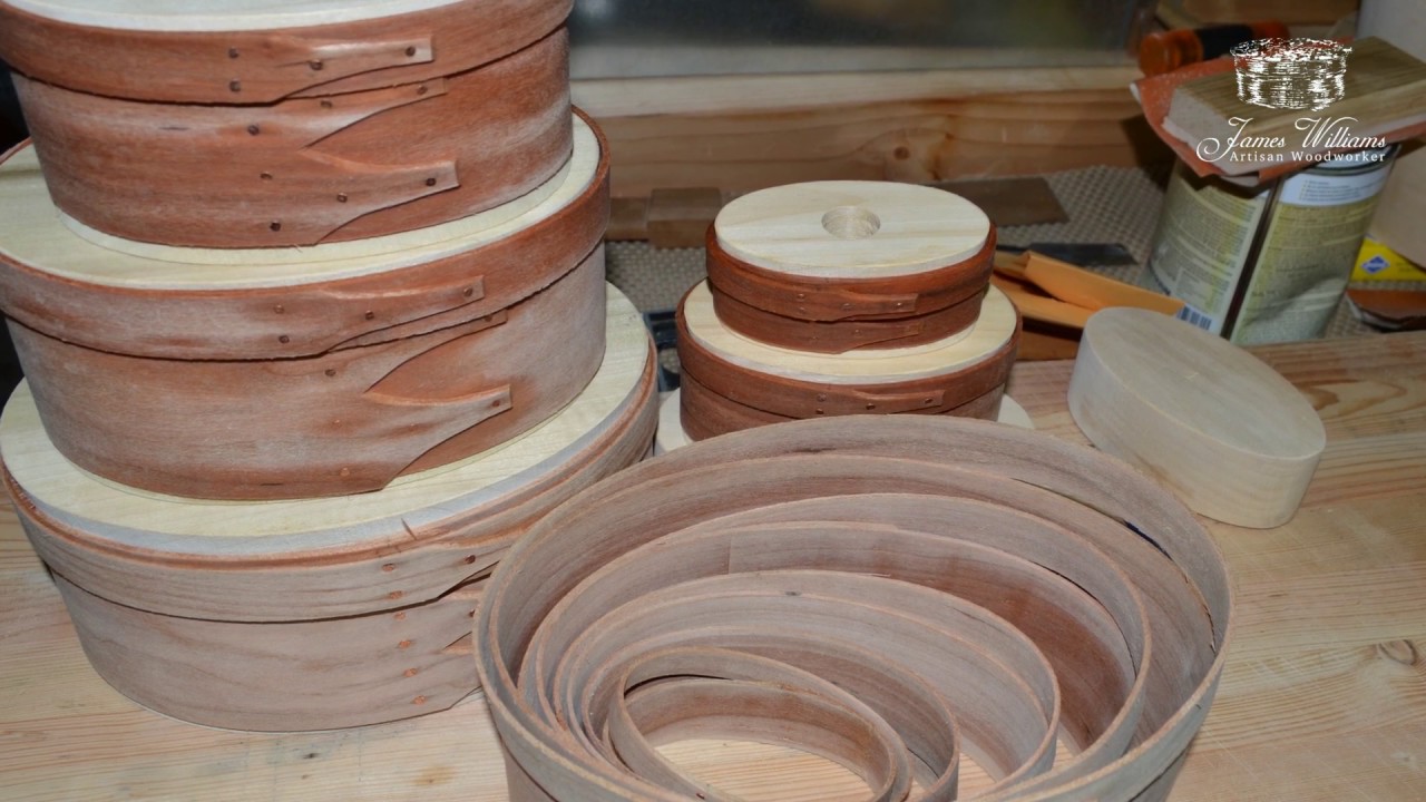 Building Shaker Oval Boxes