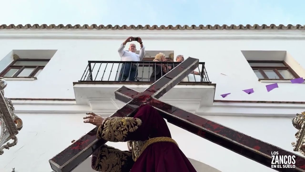 Montaje Nazareno de Vejer Estreno Marcha Jesús del Sufrimiento AM Virgen de La Oliva de Vejer 