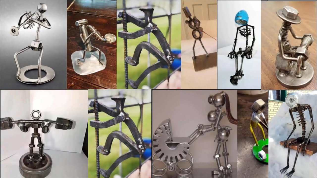 metal figure sculpture art