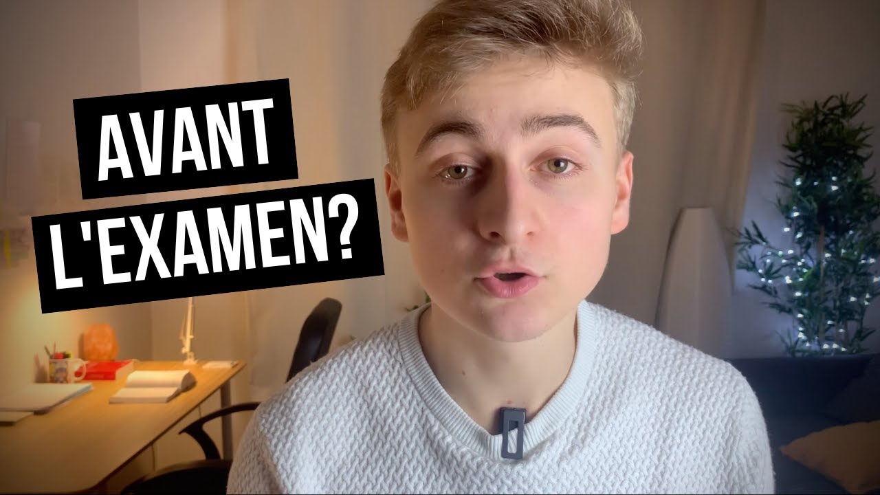 Comment gérer le STRESS avant l'examen?