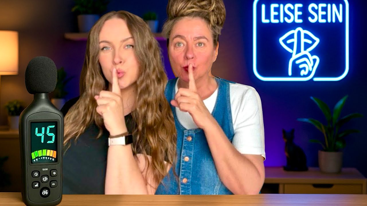 Leise sein Challenge 😶 Wer ist ruhiger? Mama vs. Kathi!