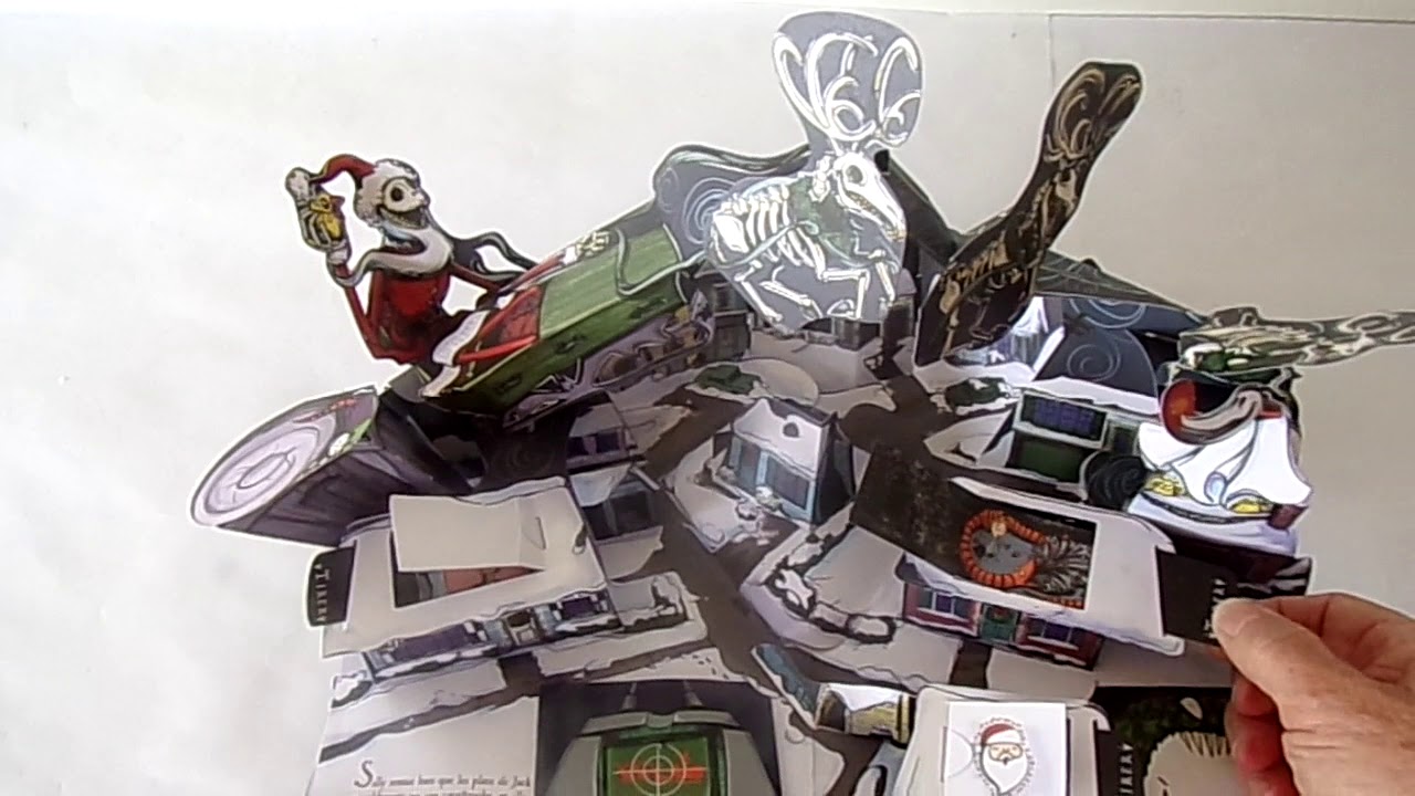 L' étrange Noël de Mr Jack de Tim Burton présenté par Pop-up Féerie