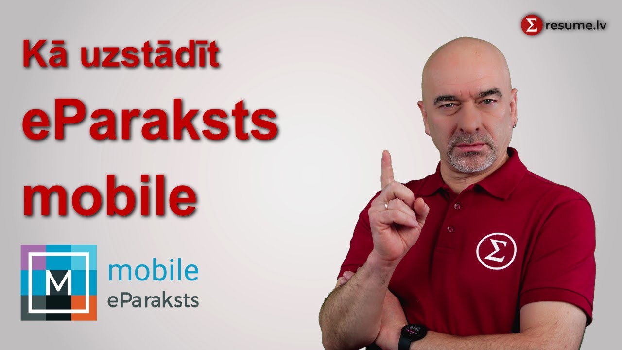 Как установить eParaksts mobile