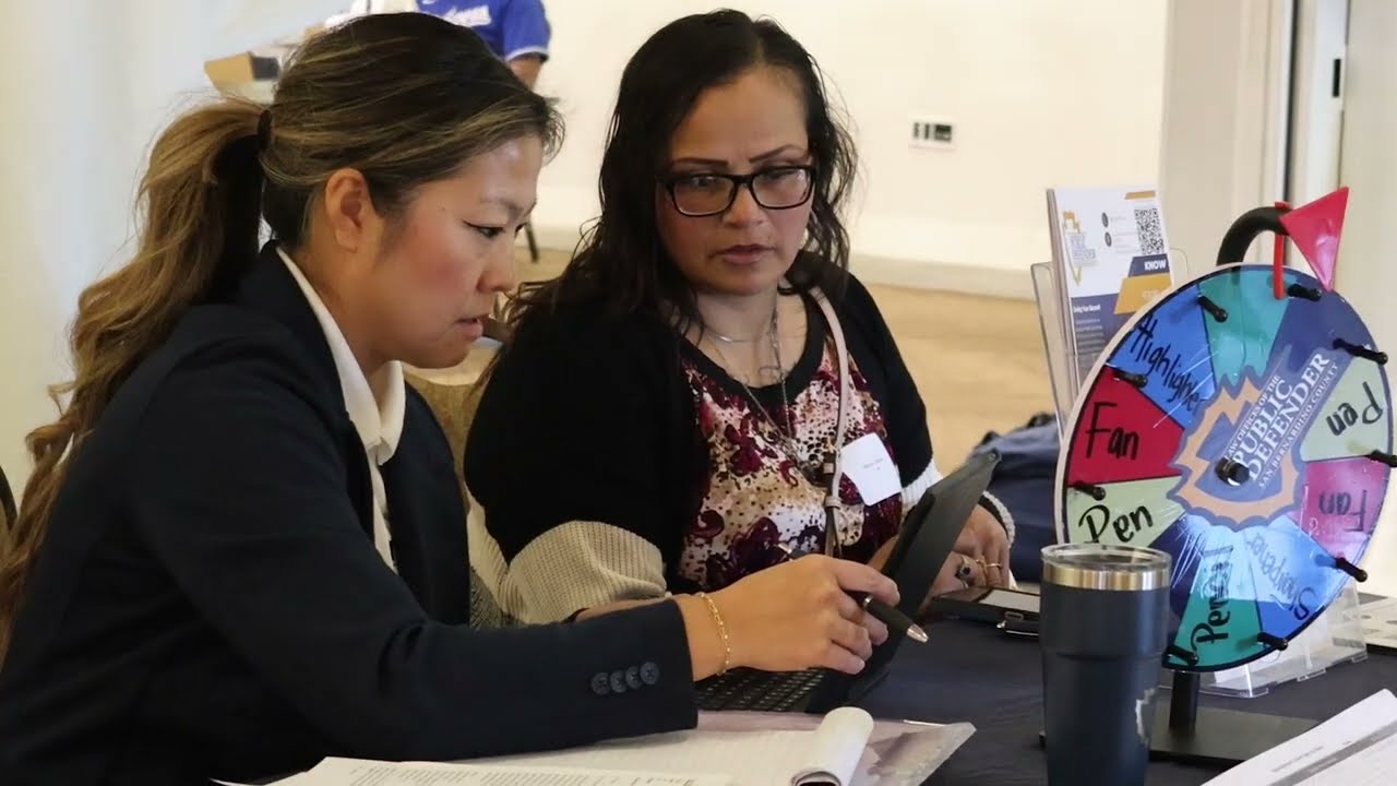San Bernardino County Public Defender Mobile Defense Event Joshua Tree, February 11