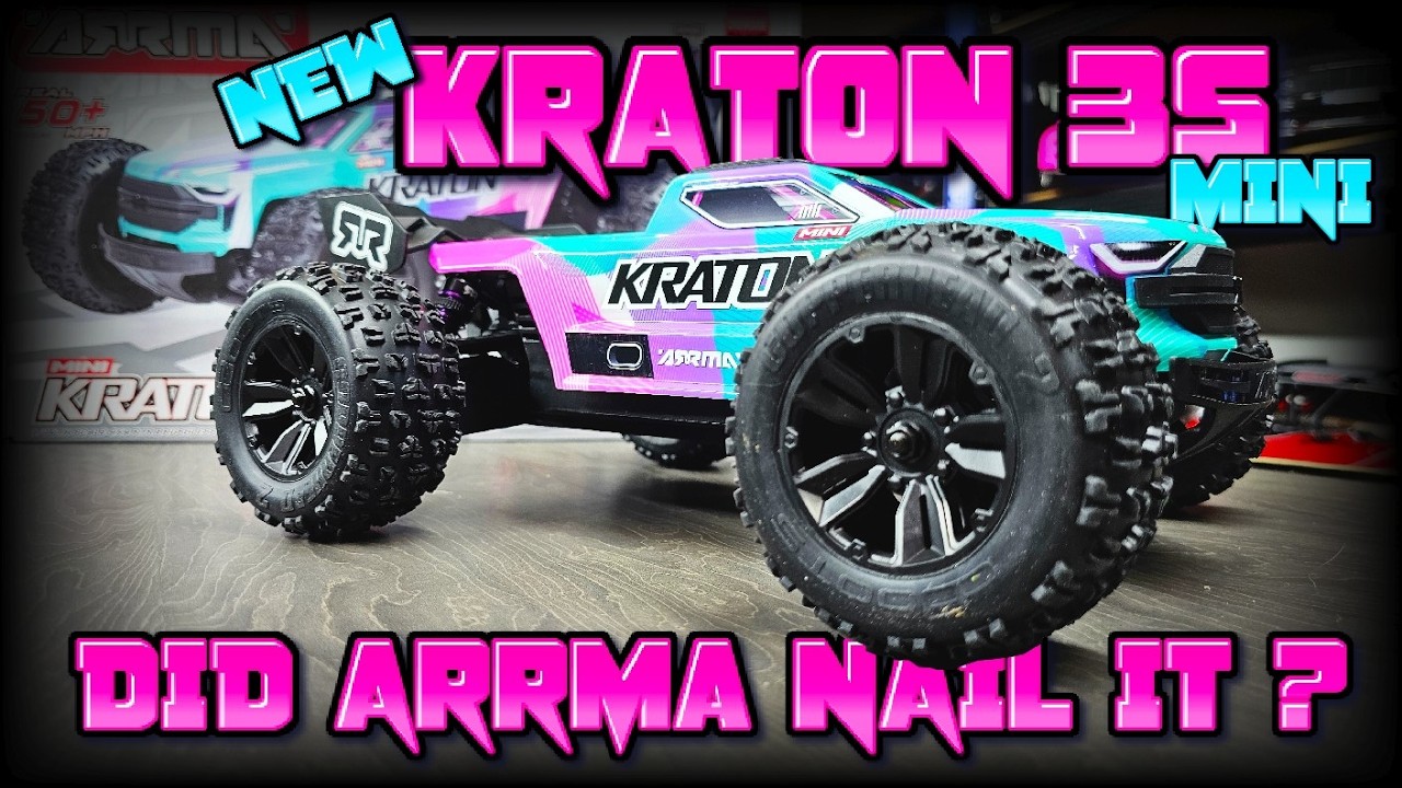 Распаковка нового Kraton 3s. Лучший ли это мини-башер?