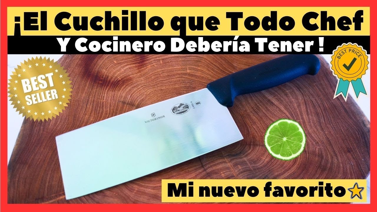 Descubre Por Qu&eacute; Necesitas Este Cuchillo de Chef Victorinox Tipo Chino  en Tu Cocina