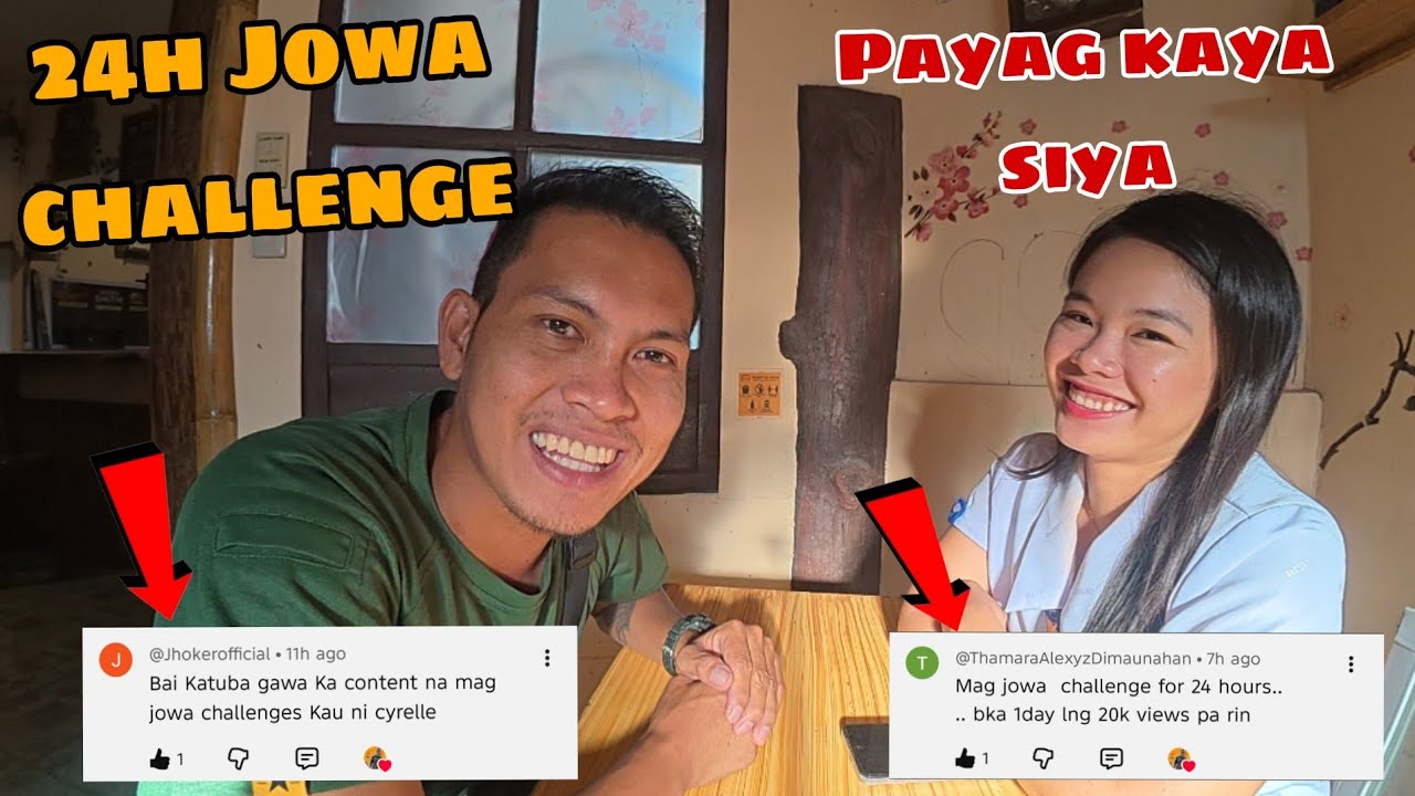 PAPAYAG KAYA SIYA SA 24HOURS JOWA CHALLENGE | Katuba Official