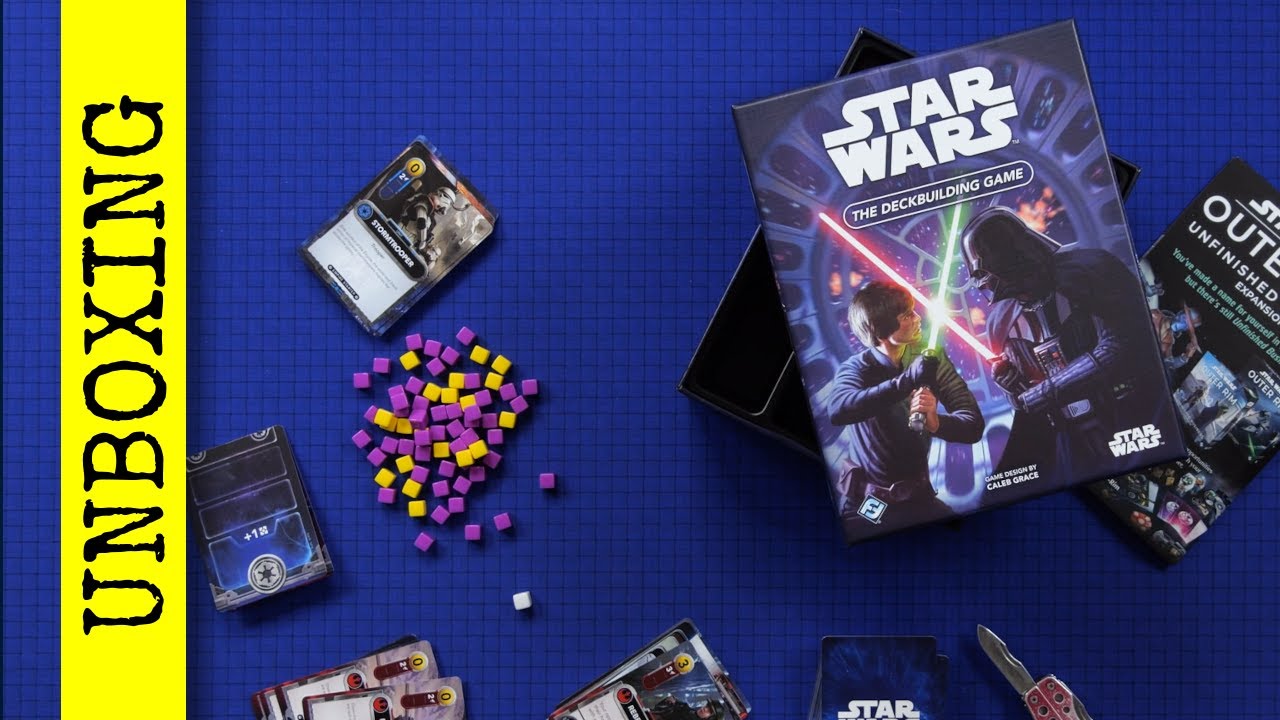 UNBOXING (Petr): Star Wars - The Deckbuilding Game