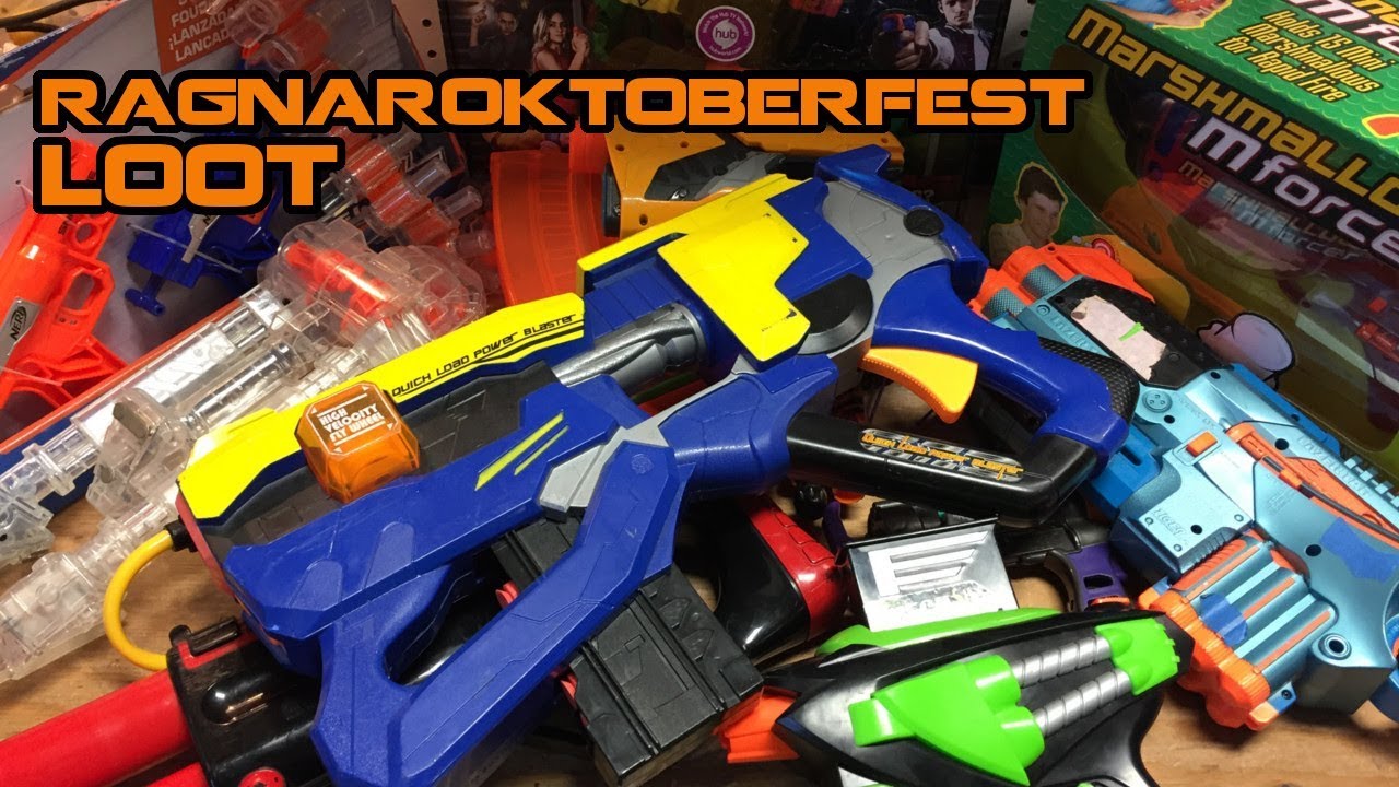 SO MANY NEW BLASTERS! Ragnaroktoberfest 2018 Loot | Walcom S7