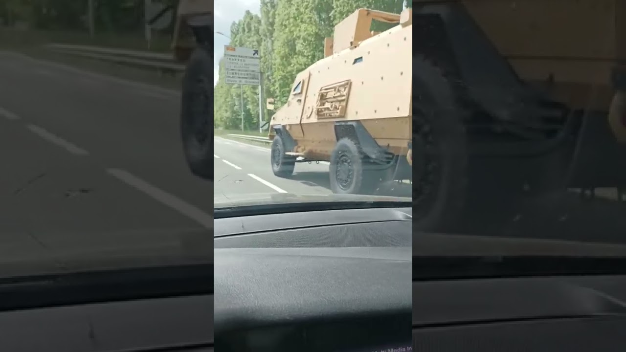 Un Tank &agrave; Trappes dans les Yvelines 78190