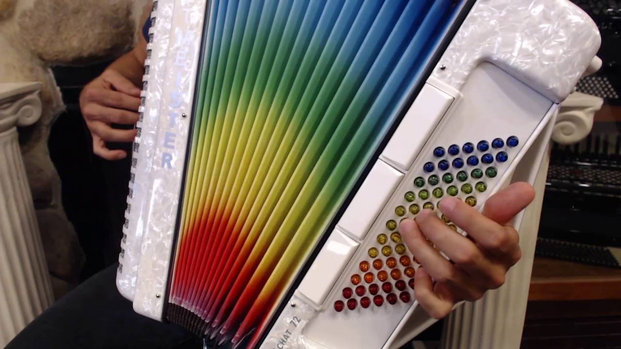 How to Play a 72 Bass Accordion - Lesson 4 - Swedish Polska in G Major - 1814