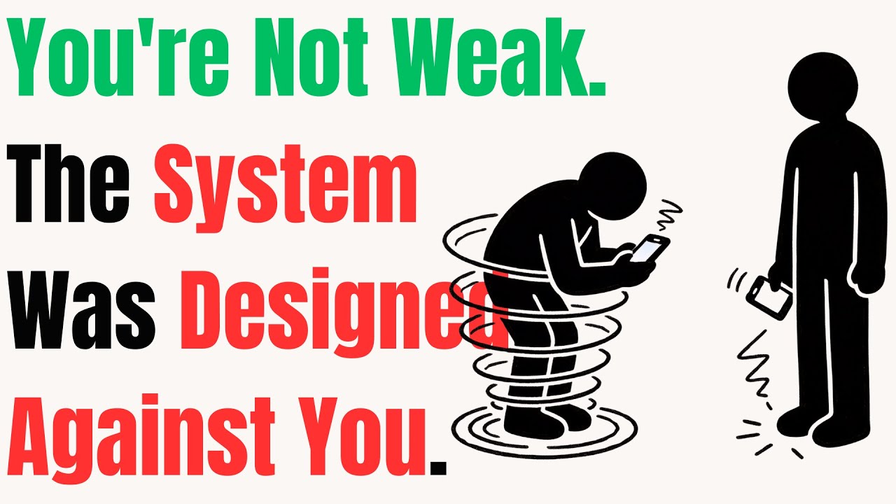 You're Not Weak. The System Was Designed Against You.