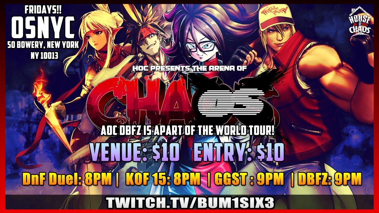 DBFZ | AOC 10 | Double LL vs Lord Different GFS | Next AOC is OCT 2ND...BE THERE!!!!