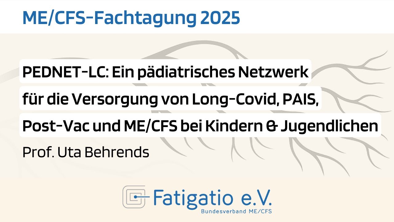Prof. Uta Behrends - Vortrag auf der ME/CFS-Fachtagung 2025 des Fatigatio e.V.