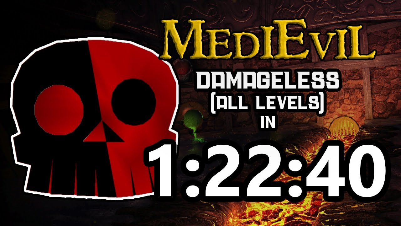 MediEvil - Speedrun | Damageless (All Levels) in 1:22:40 (World Record)