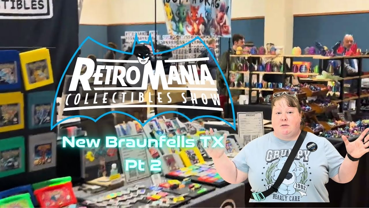 Shorty's Toy Box Discovers Rare Retro Toys At Retro Mania 2025 New Braunfels TX