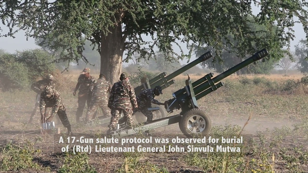 (Rtd) LT GEN John S  Mutwa's Funeral