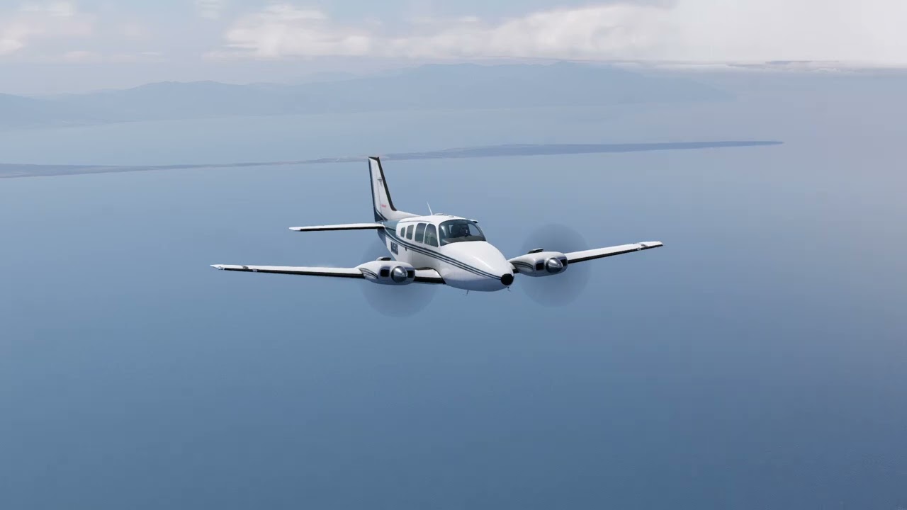 Trujillo - Guanaja, en un Baron 58