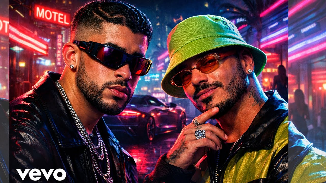 Bad Bunny ft J Balvin - NEON STREETS (Reggaeton Club Anthem 2026)