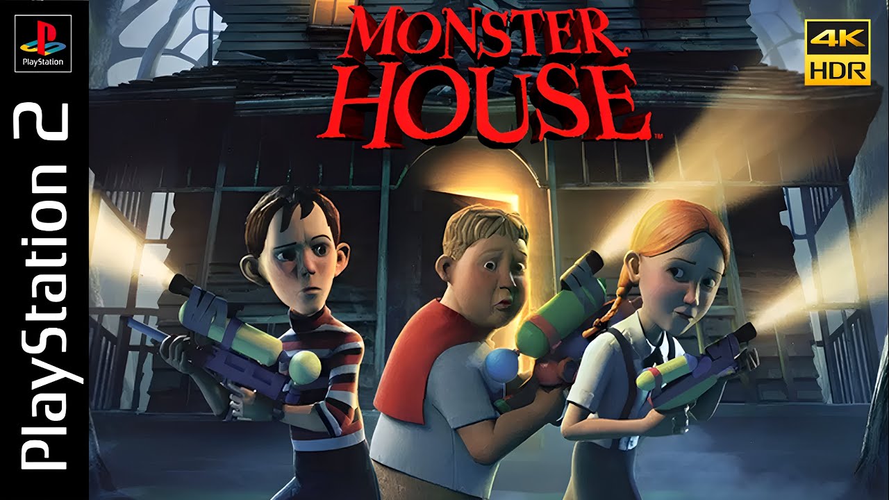 Monster House 4K 60FPS Full Game | Longplay Ps2