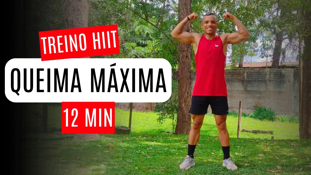 HIIT 15 Minutos | Emagrecimento Rápido e Queima de Gordura em Casa Sem Equipamentos