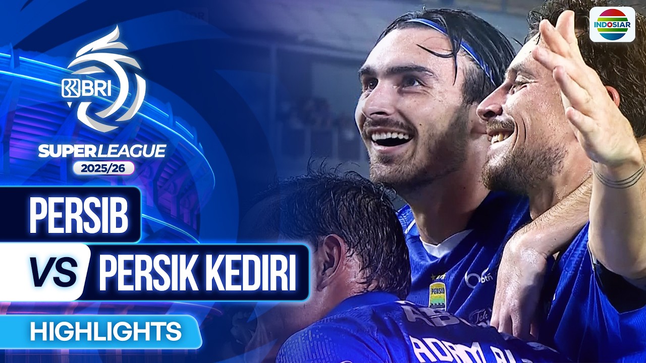 Persib VS Persik Kediri - Highlights | BRI Super League 2025/26