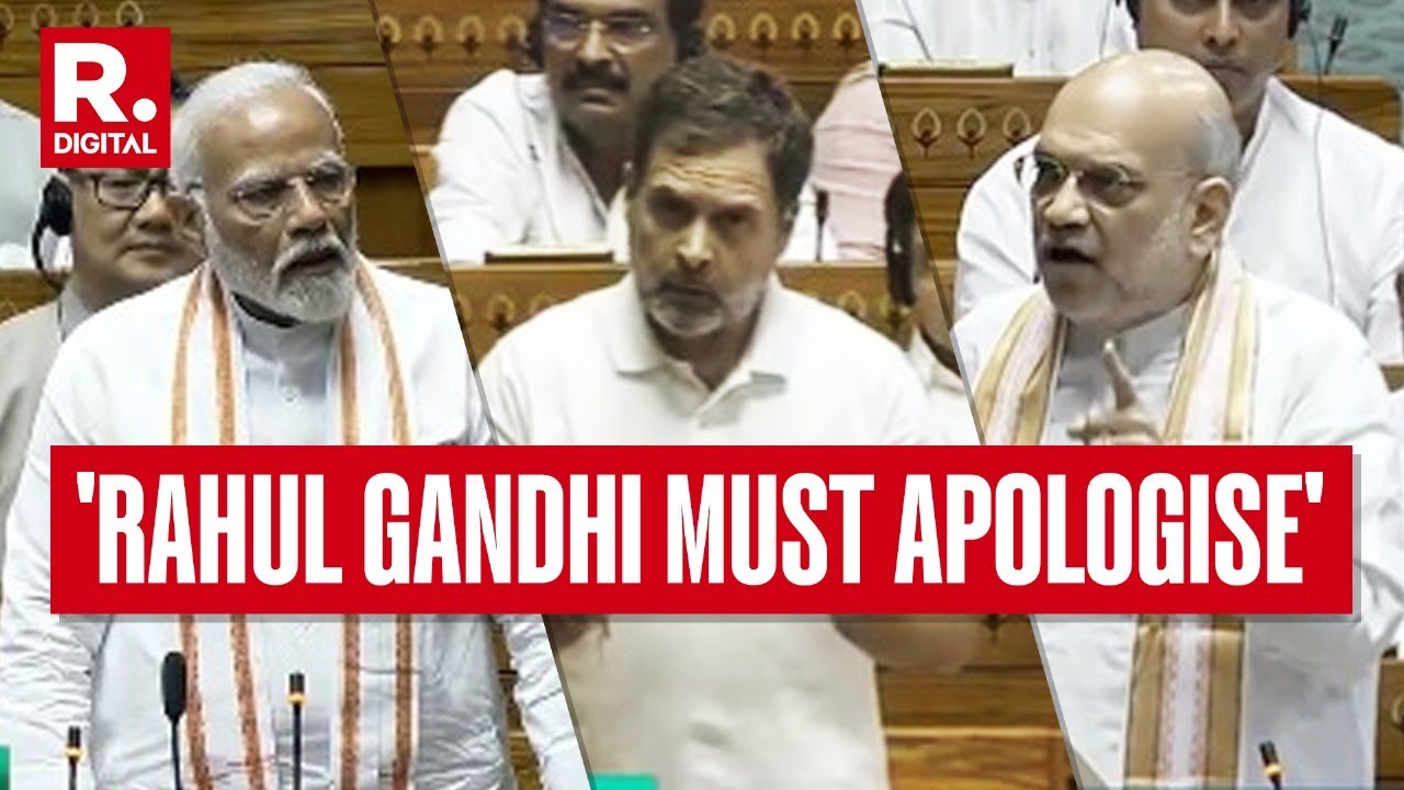 PM Modi, Amit Shah Slam Rahul Gandhi For Insulting Hindus, Calling Them Violent; Seek Apology