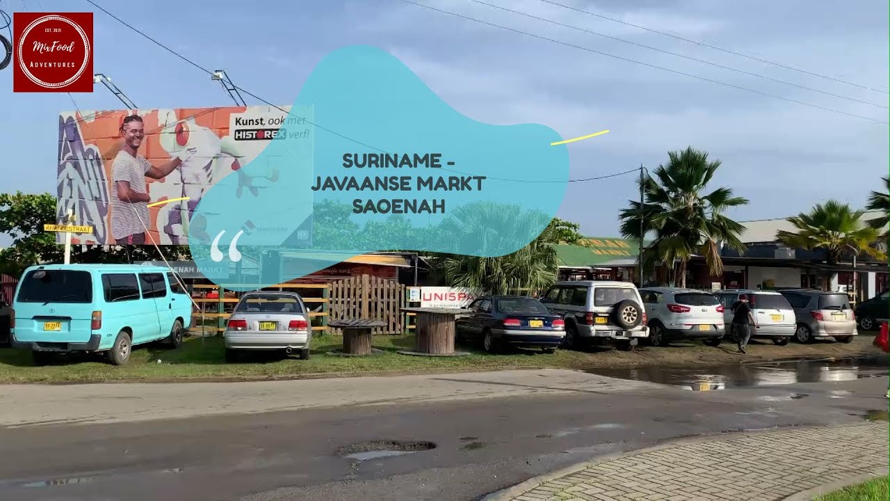 SURINAME  2022 - JAVANESE MARKET SAOENAH.  SURINAME - JAVAANSE MARKT SAOENAH