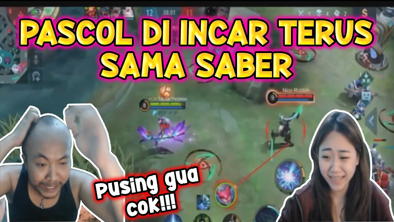 PASCOL DI INCAR TERUS SAMA SABER, SAMPE PUSING!!!