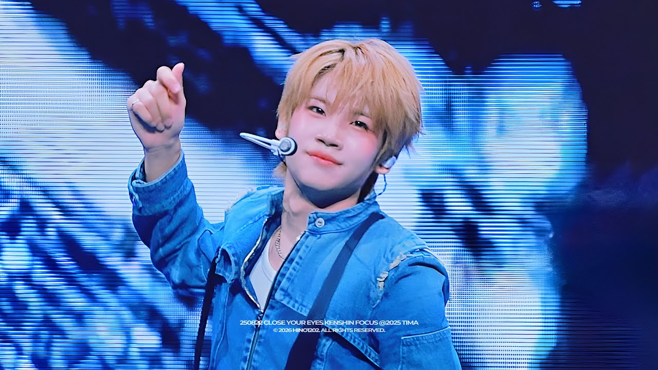 [4K] 250822 클로즈유어아이즈 켄신 Snowy Summer 직캠 @2025 TIMA 인터내셔널 뮤직 어워즈