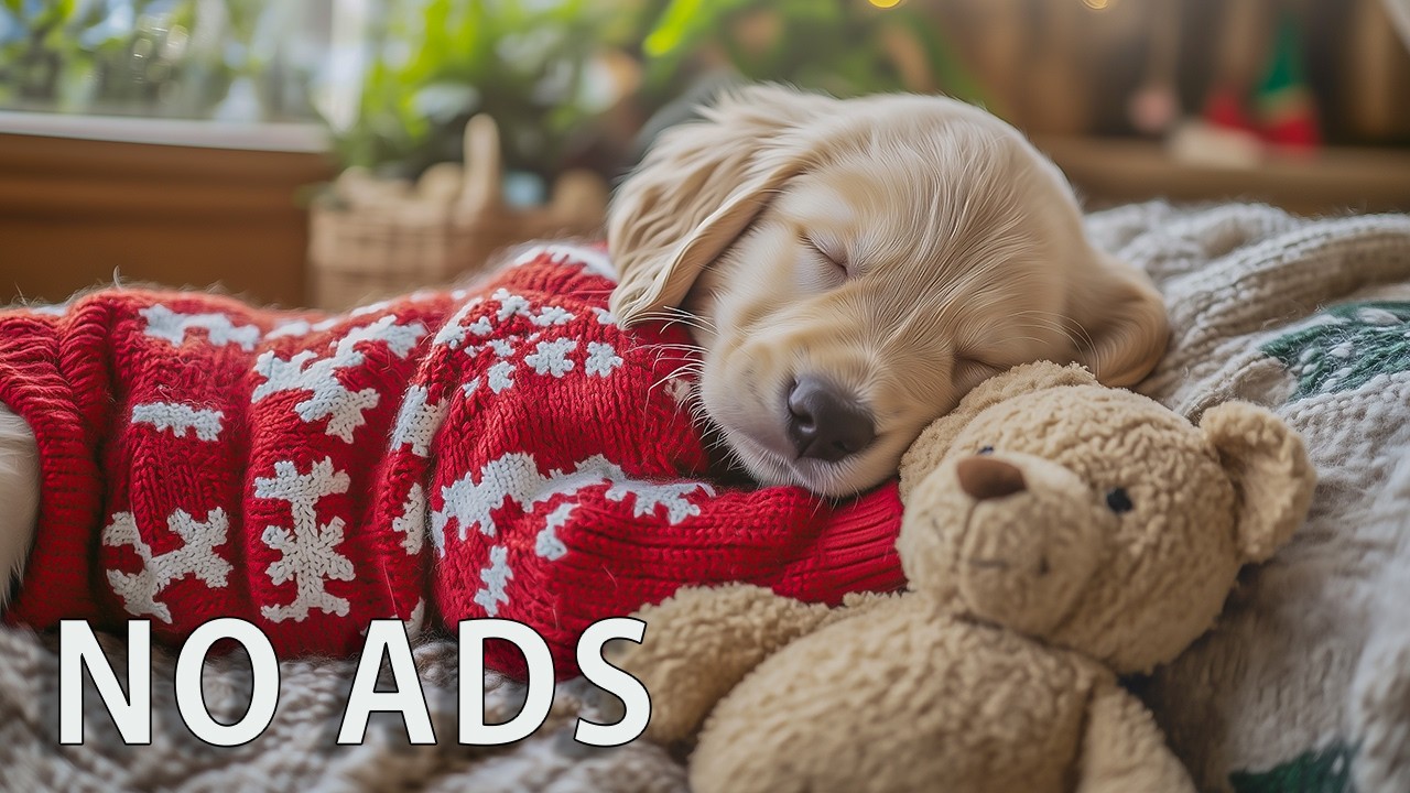 12 HOURS Dog Calming Music 🐶🌸 Smooth Background Serenity 🎶 Help Dogs Unwind Slowly 💤 No Ads