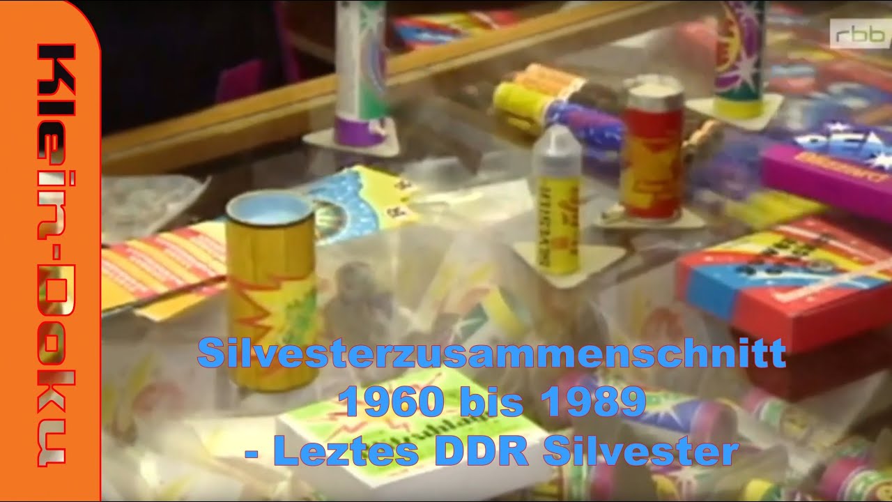 Silvesterzusammenschnitt 1960 bis 1989 - Letztes DDR Silvester - Vorfreude