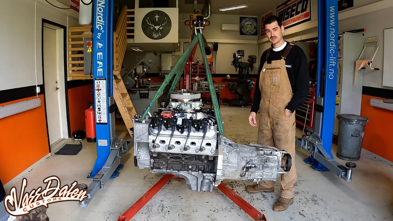 lada ls swap part 3 (Engine rebuild)