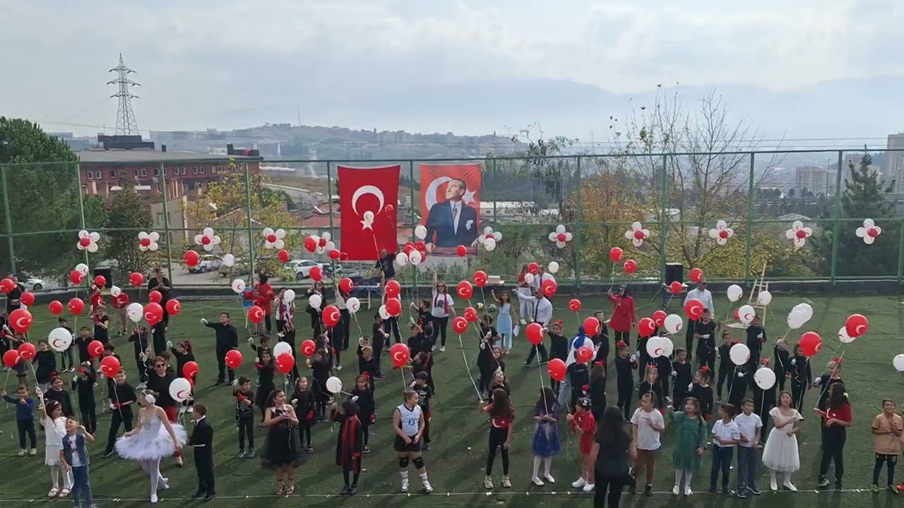 Kuvayi Milliye İlkokulu, Cumhuriyetimizin 100.Yılında 100 Balonla.YAŞA CUMHURİYET