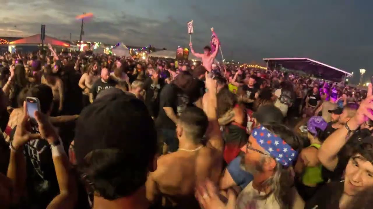 Whitechapel - MOSH PIT - Welcome to Rockville 2025 - FULL SET - CROWD SURFING - LIVE - 5/17/2025