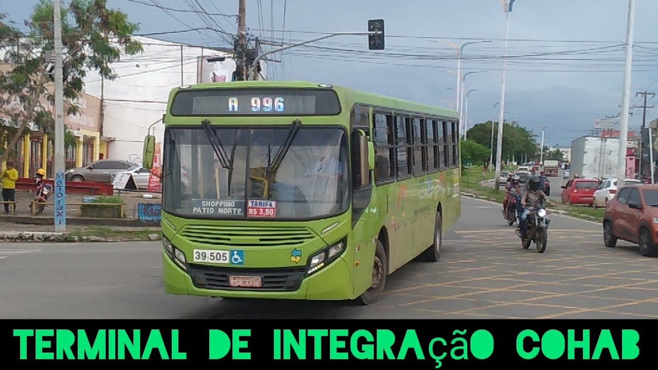 Movimentação de Ônibus no Terminal Cohab São luis | Transportes_Slz