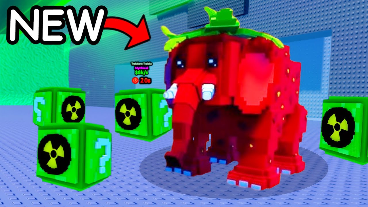Getting insane brainrot in Escape tsunami for Brainrots radioactive update 